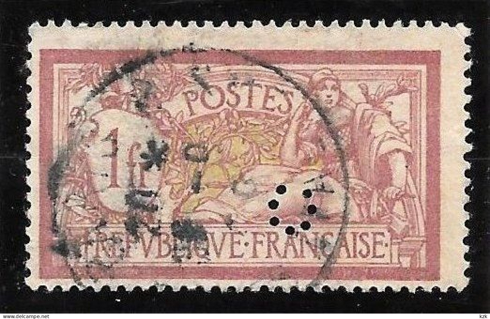 1 04	15	12	N°	121	Perforé	-	C 3	-	CREDIT LYONNAIS - Used Stamps