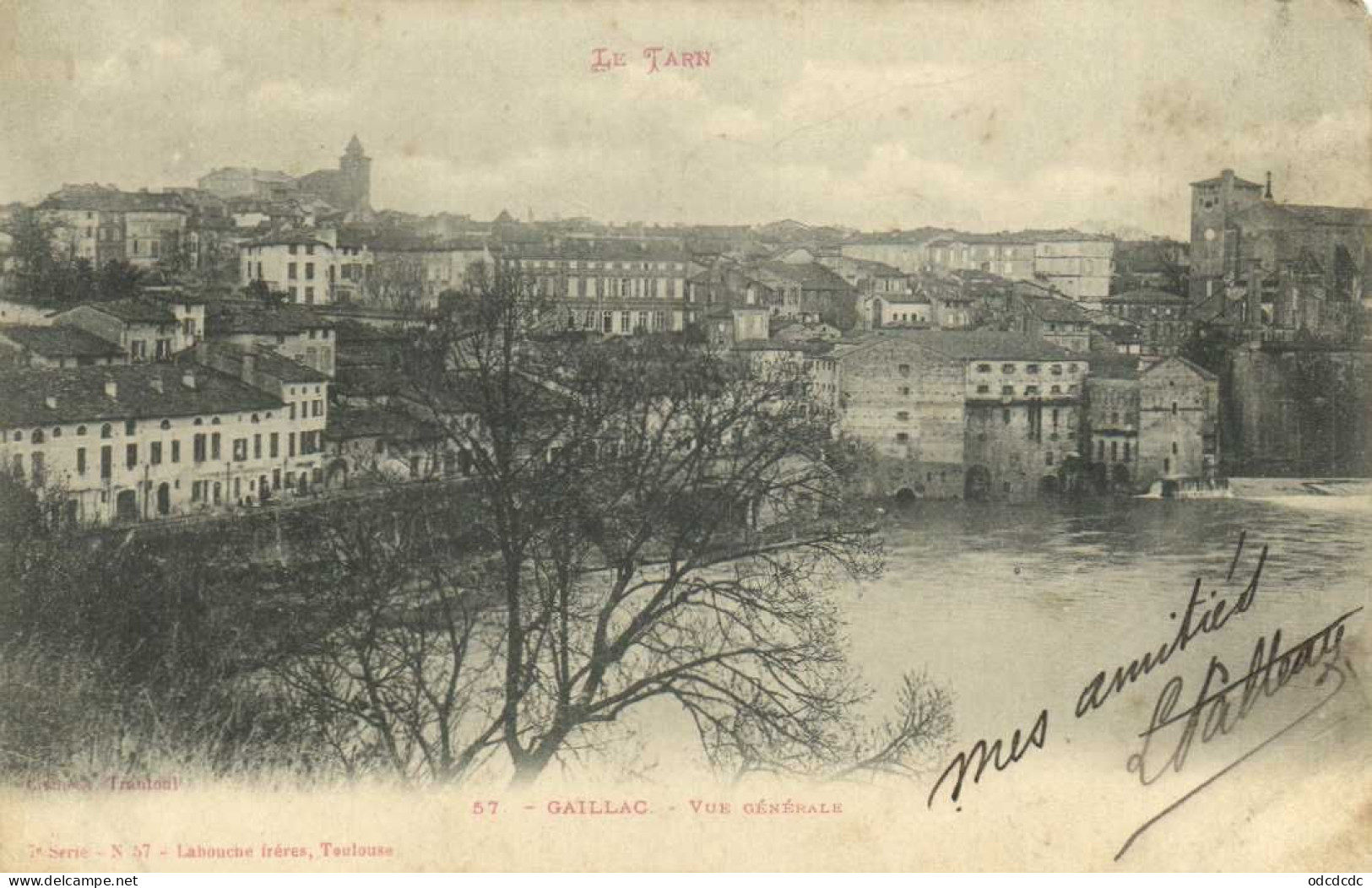 GAILLAC  Vue Generale Pionnière Labouche RV - Gaillac