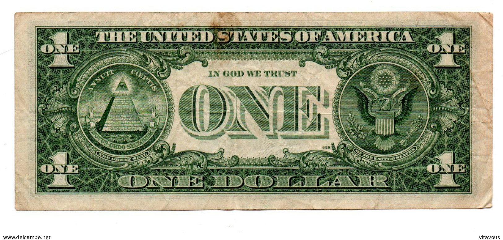 Billet USA  Washington D.C. Série 1963 - 1 Dollar  N° B 55364604  B - Bank-note Banknote - Federal Reserve Notes (1928-...)