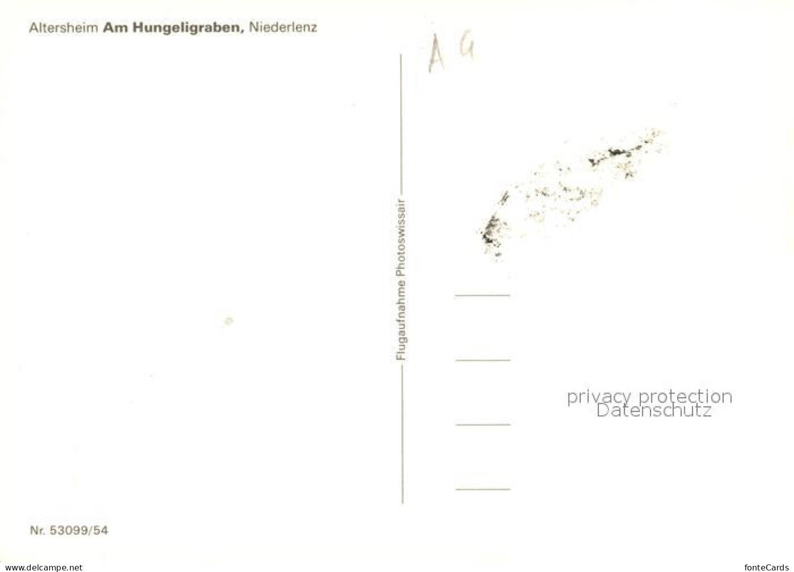 13315389 Niederlenz Altersheim Am Hungeligraben Fliegeraufnahme Niederlenz - Autres & Non Classés