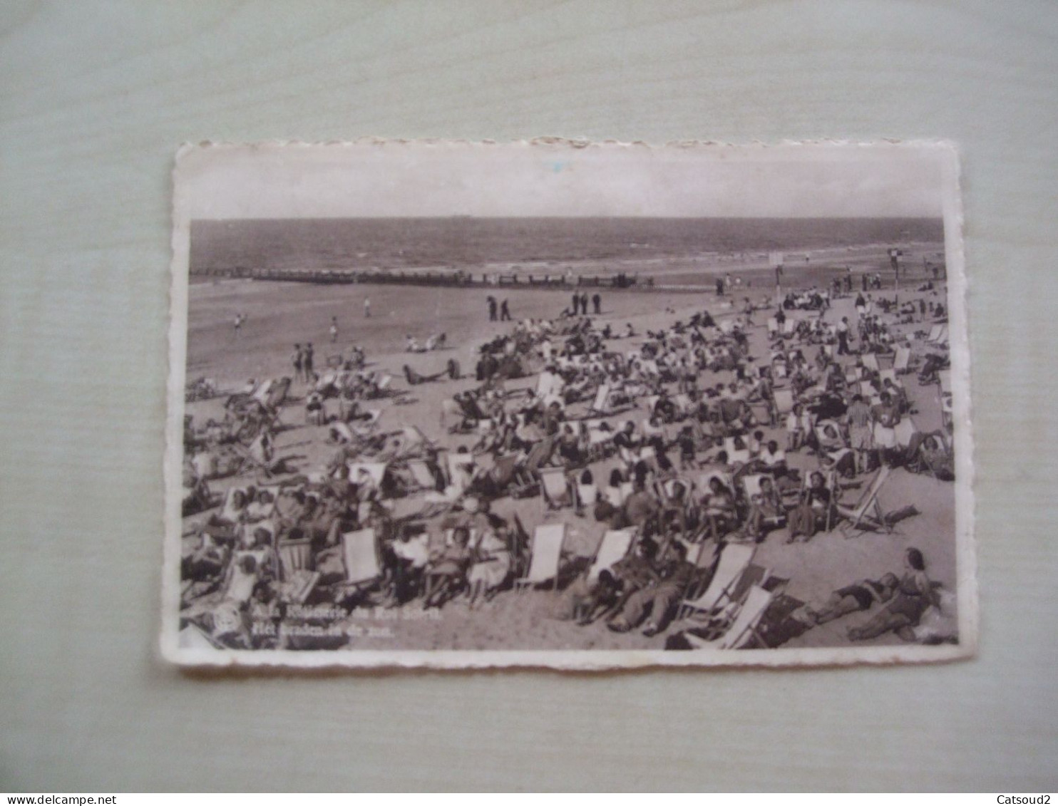 Carte Postale Ancienne DUINBERGEN SUR MER - Knokke