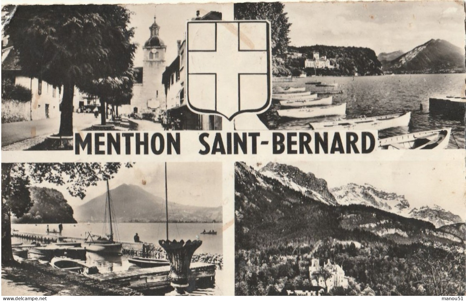 MENTHON SAINT BERNARD - CPSM Multi Vues - Other & Unclassified