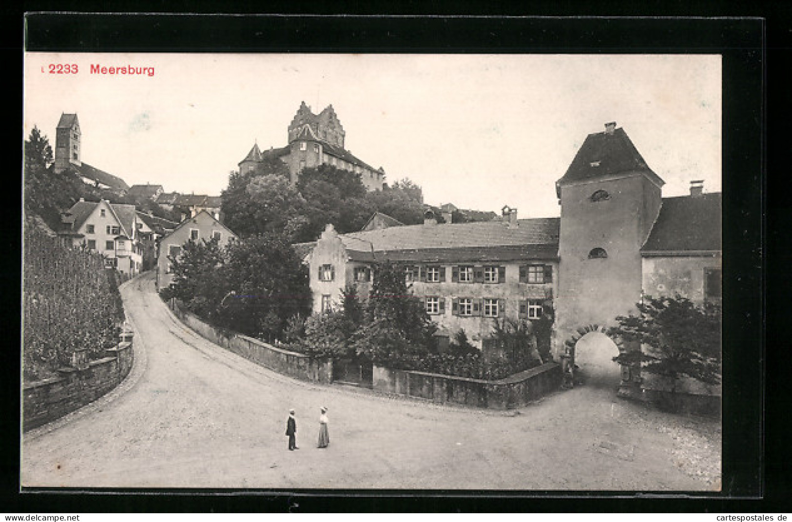 AK Meersburg, Ortspartie  - Meersburg