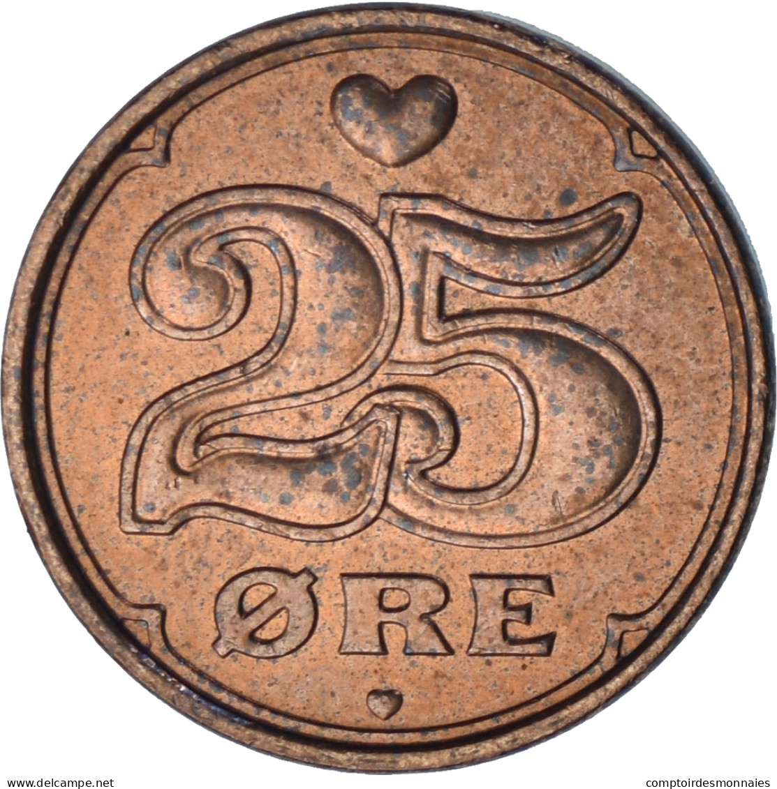 Danemark, 25 Öre, 2008 - Denemarken