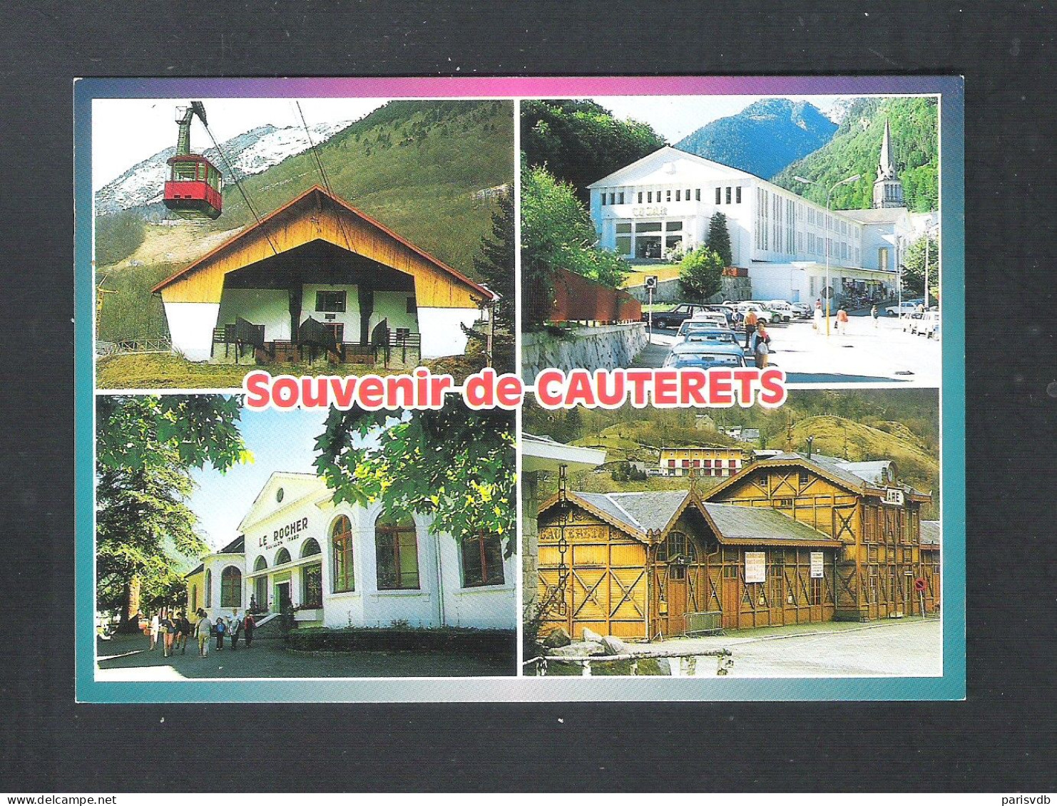 CAUTERETS - SOUVENIR DE CAUTERETS  (FR 20.039) - Cauterets