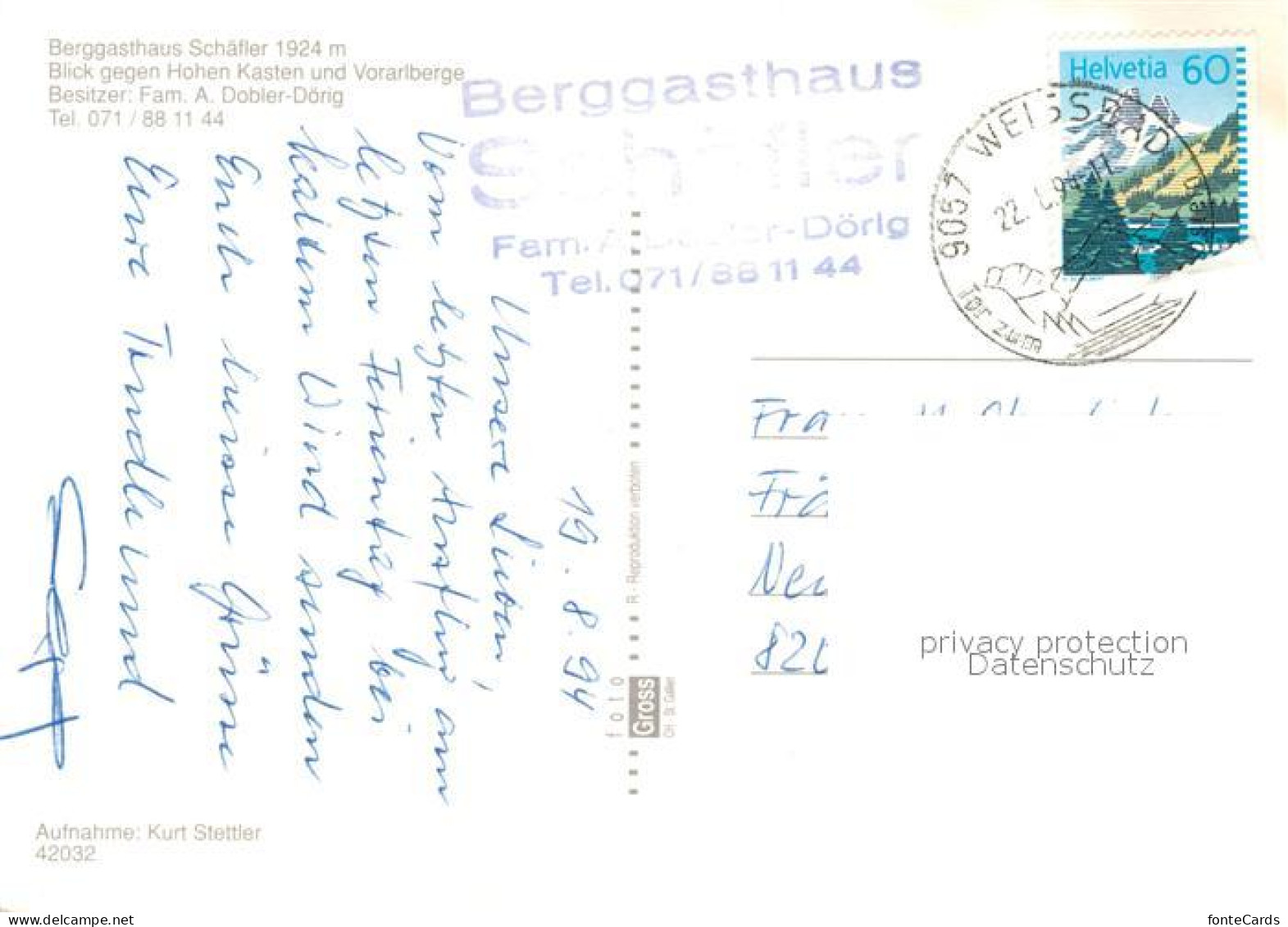 13313149 Schwende IR Berggasthaus Schaefler  Schwende IR - Altri & Non Classificati