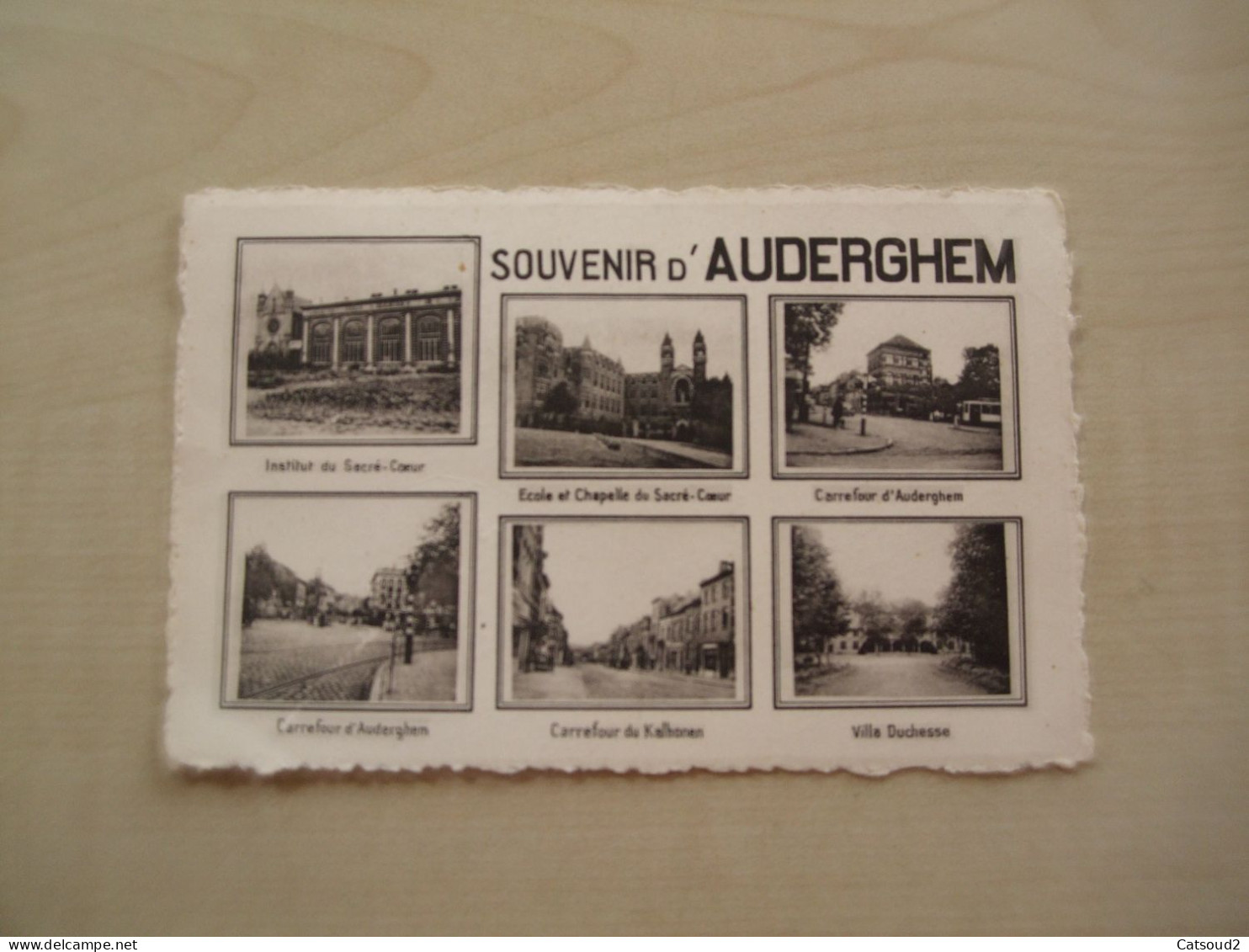 Carte Postale Ancienne 1994 SOUVENIR D'AUDERGHEM - Panoramische Zichten, Meerdere Zichten