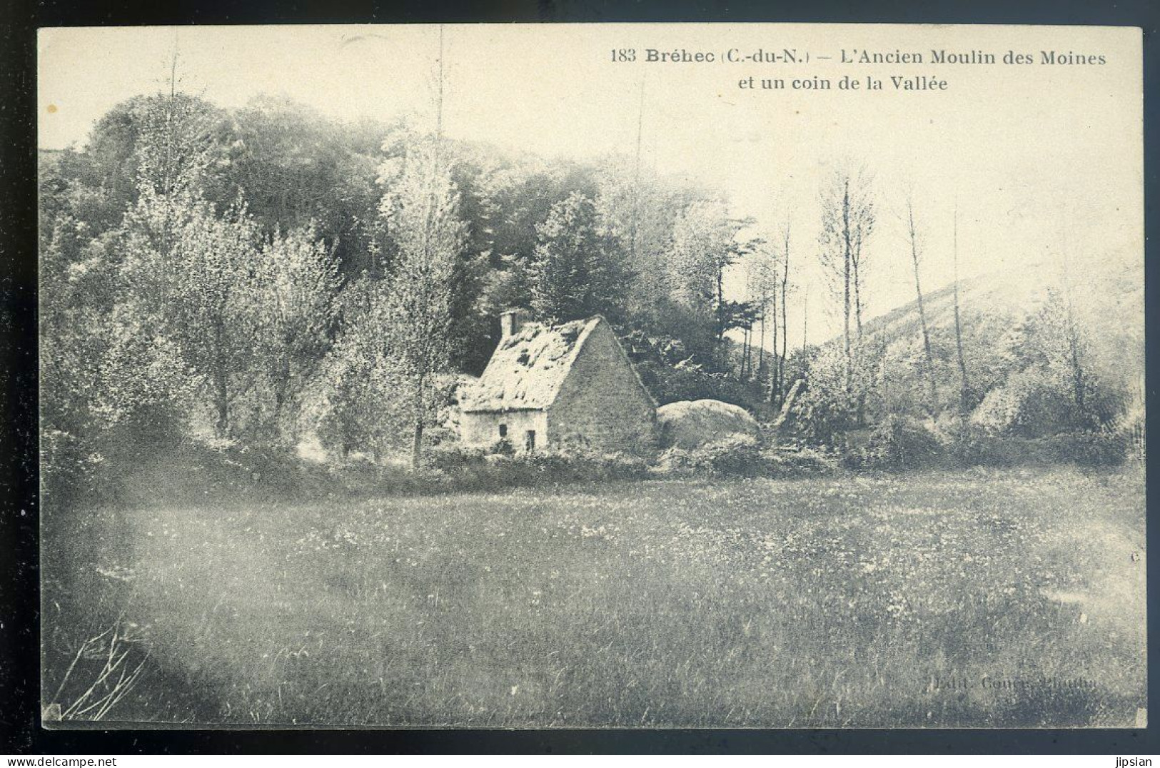 Cpa Du 22 Bréhec L' Ancien Moulin Des Moines Et Un Coin De La Vallée     STEP201 - Plouha