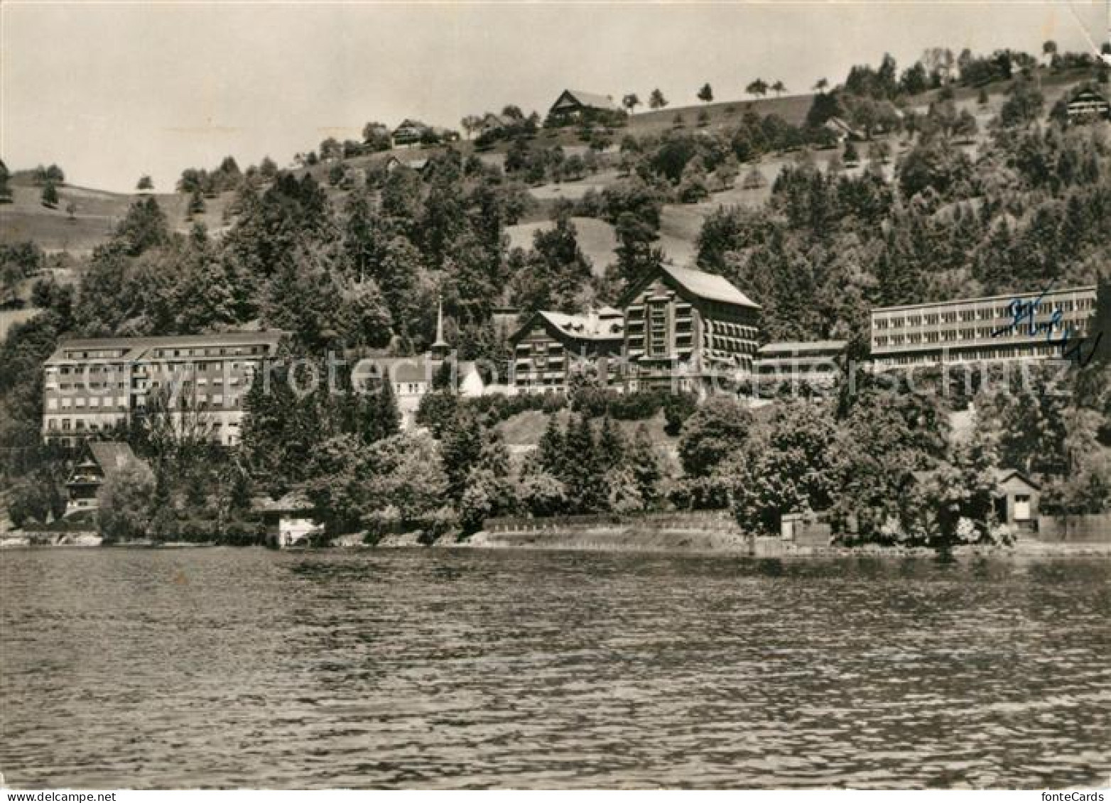 13309717 Aegerisee Aegerisee Unteraegeri Unter-Aegeri ZG Gesamtansicht Laendli  - Andere & Zonder Classificatie