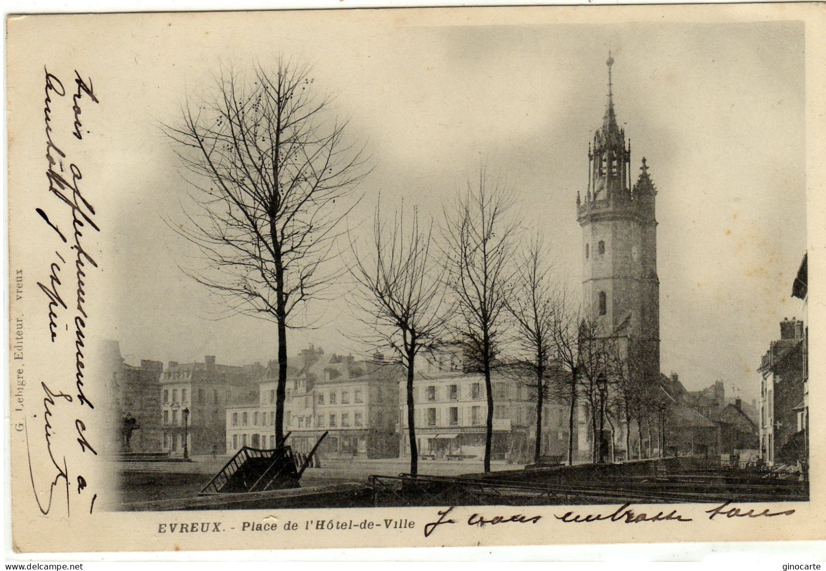 Evreux Place De L'hotel De Ville - Evreux