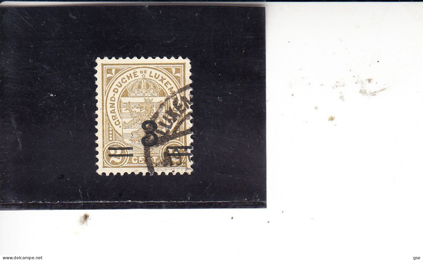 LUSSEMBURGO  1915-24 - Unificato  111° - Soprastampato - Used Stamps