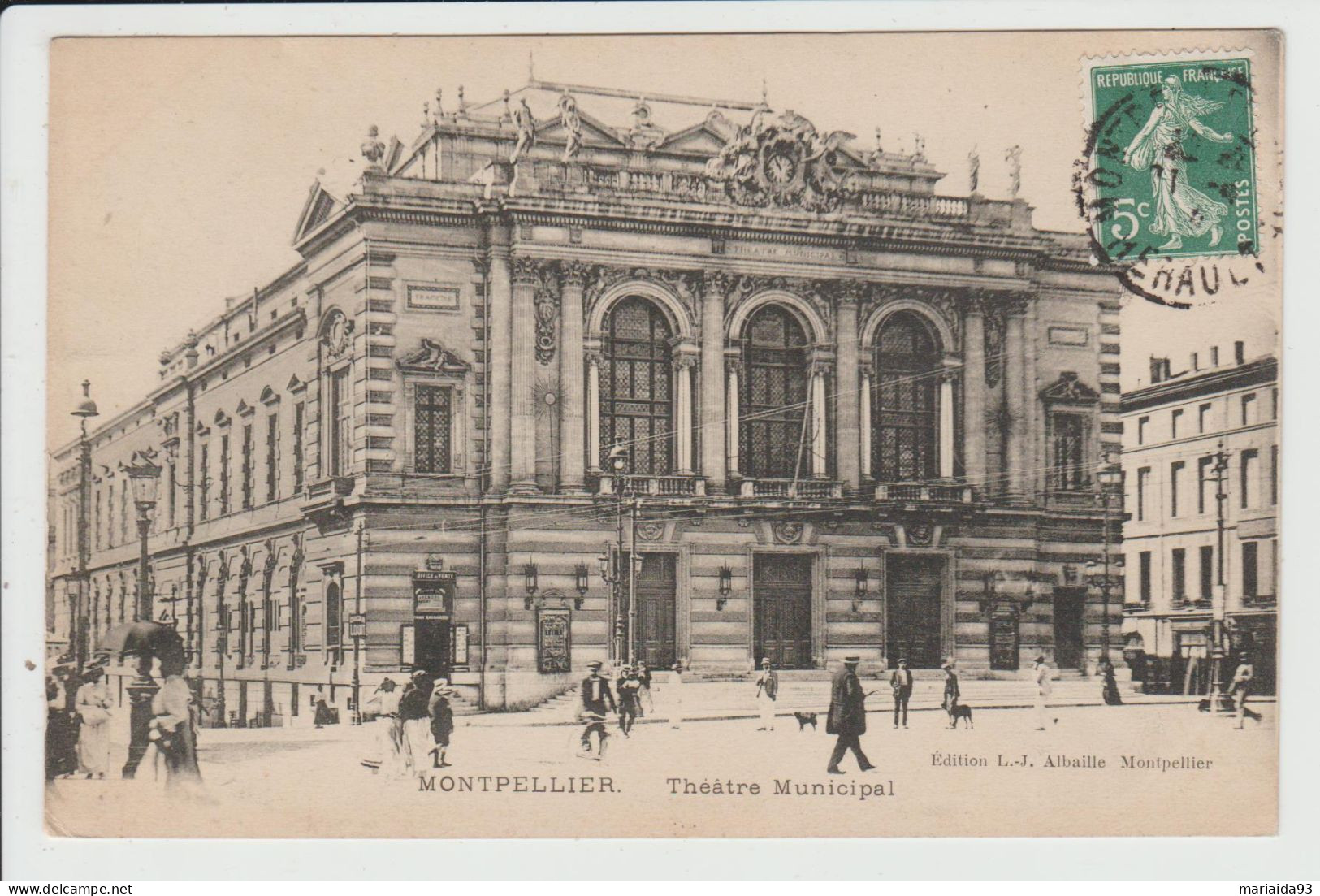 MONTPELLIER - HERAULT - THEATRE MUNICIPAL - Montpellier