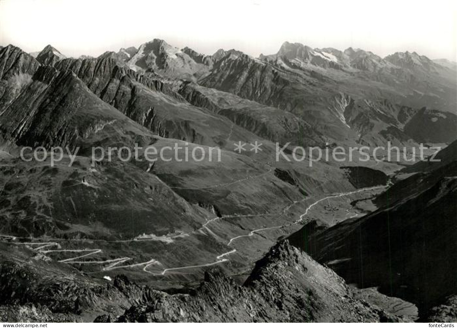 13306937 Oberalppass Fliegeraufnahme Mit Oberalpstock Und Toedi Oberalppass - Sonstige & Ohne Zuordnung