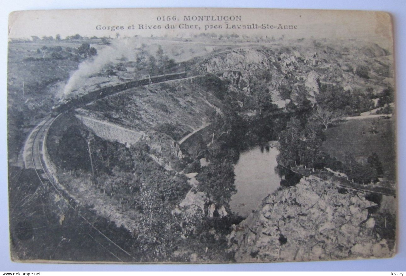 FRANCE - ALLIER - MONTLUCON - Gorges Et Rives Du Cher Près Lavault-Sainte-Anne - 1917 - Montlucon