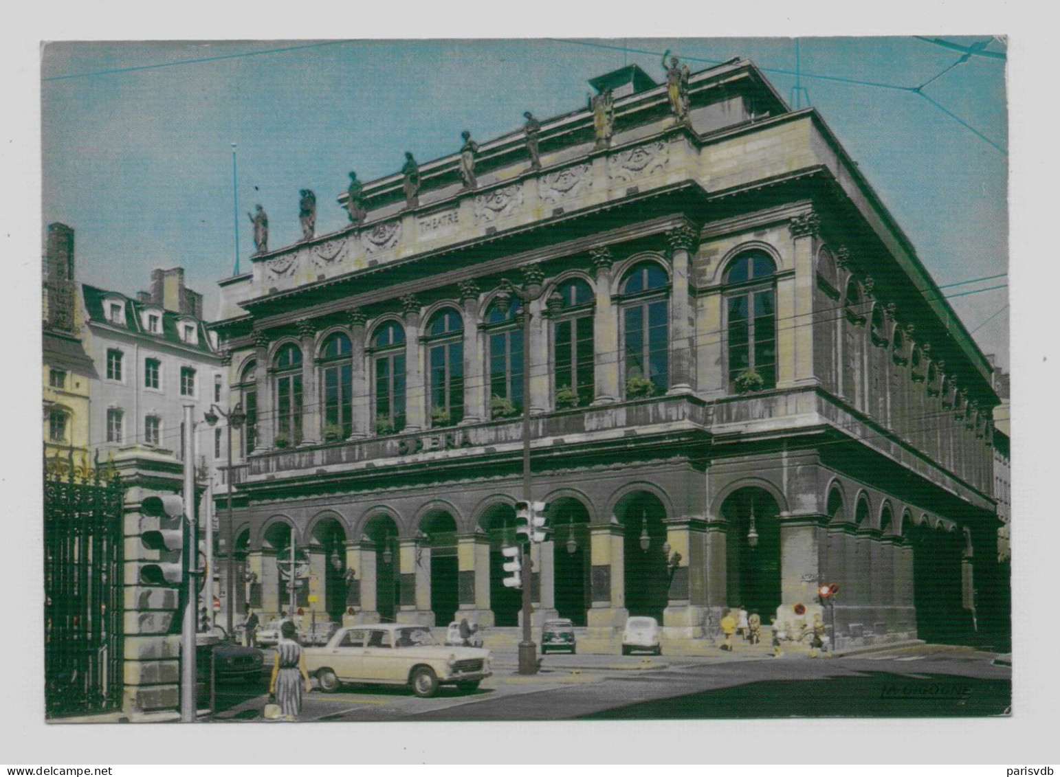 LYON - Place De La Comédie Et Opéra-Grand-Théâtre  (FR 20.048) - Other & Unclassified