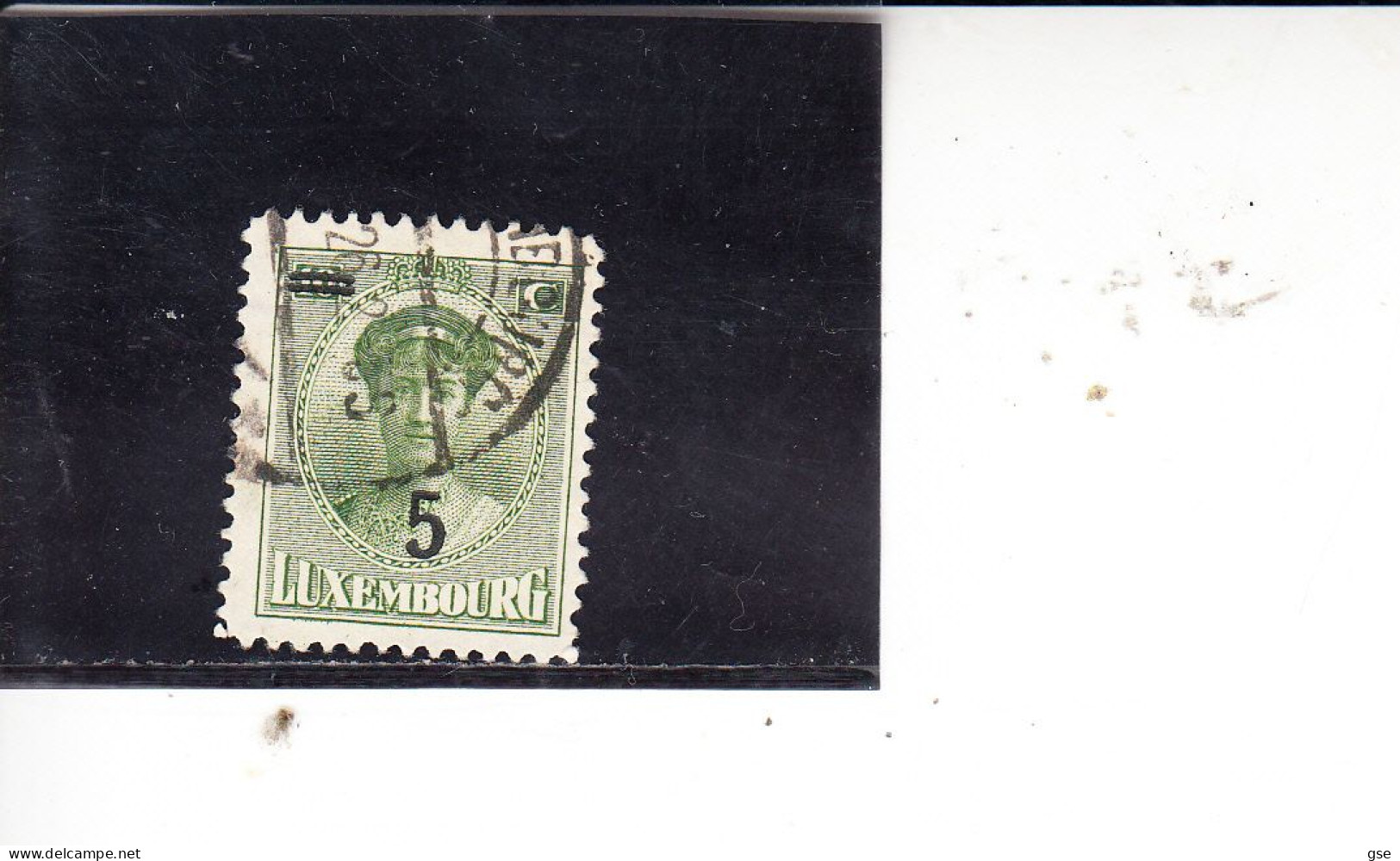 LUSSEMBURGO  1925 - Unificato  159° - Soprastampato - Used Stamps