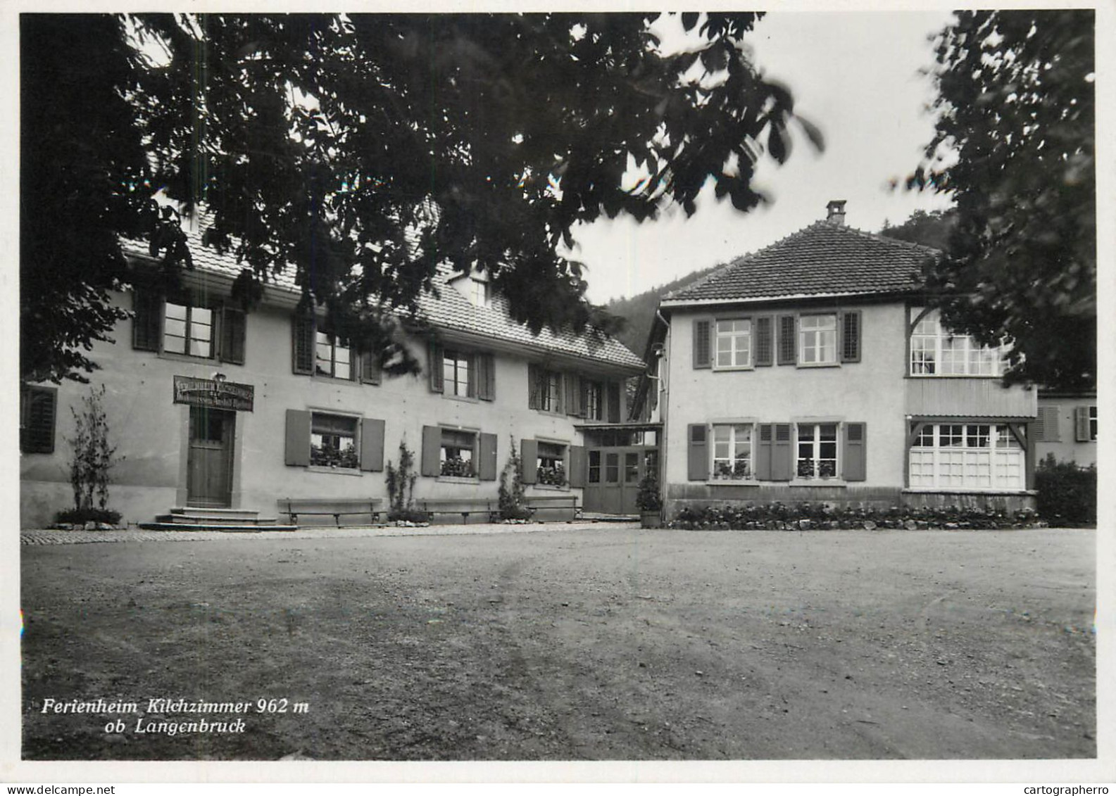 Postcard Switzerland Ferienheim Kilchzimmer Ob Langenbruck - Other & Unclassified