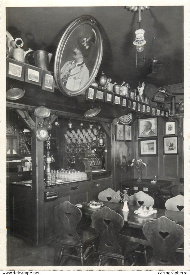 Postcard Switzerland Bierhalle Wurzhutte Loher Gruner - Sonstige & Ohne Zuordnung