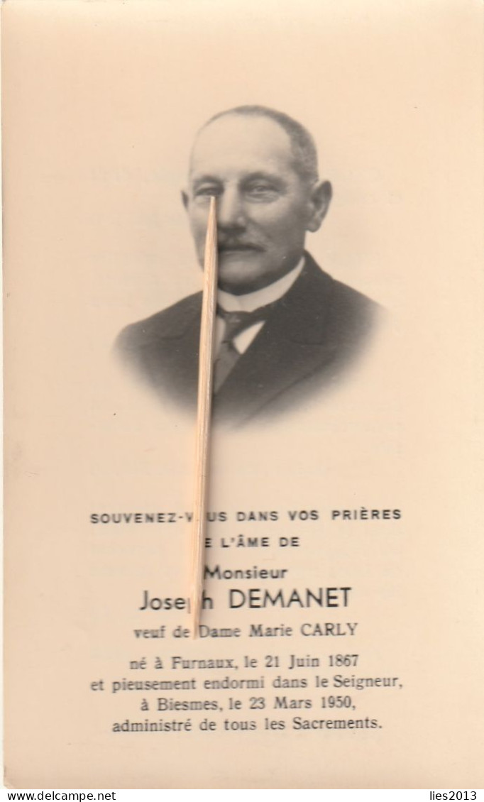 Furneau, Biesmes, Joseph Demanet, Carly - Andachtsbilder