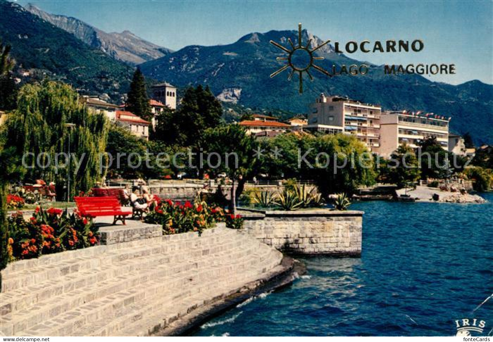 13302567 Locarno Lago Maggiore Lungolago Gicattori Uferpromenade Am See Locarno  - Other & Unclassified