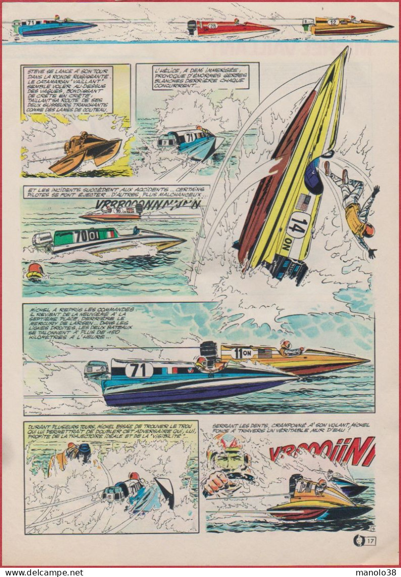 Dans L'enfer Des "6 Heures". Les 6 Heures Motonautiques De Paris. Bande Dessinée. BD. J Graton. Histoire Complète.1971 - Sammlungen