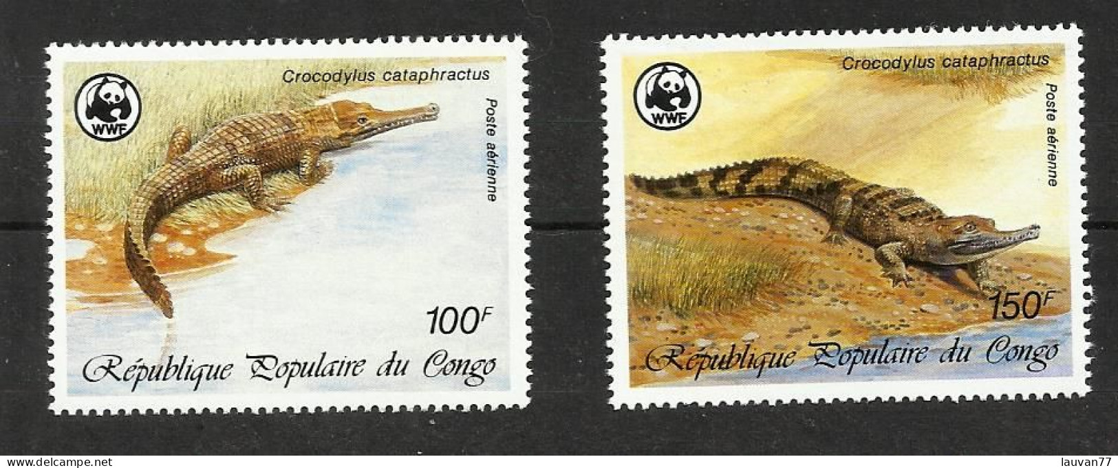 CONGO POSTE AERIENNE N°362, 364 Neufs** Cote 4.40€ - Nuovi