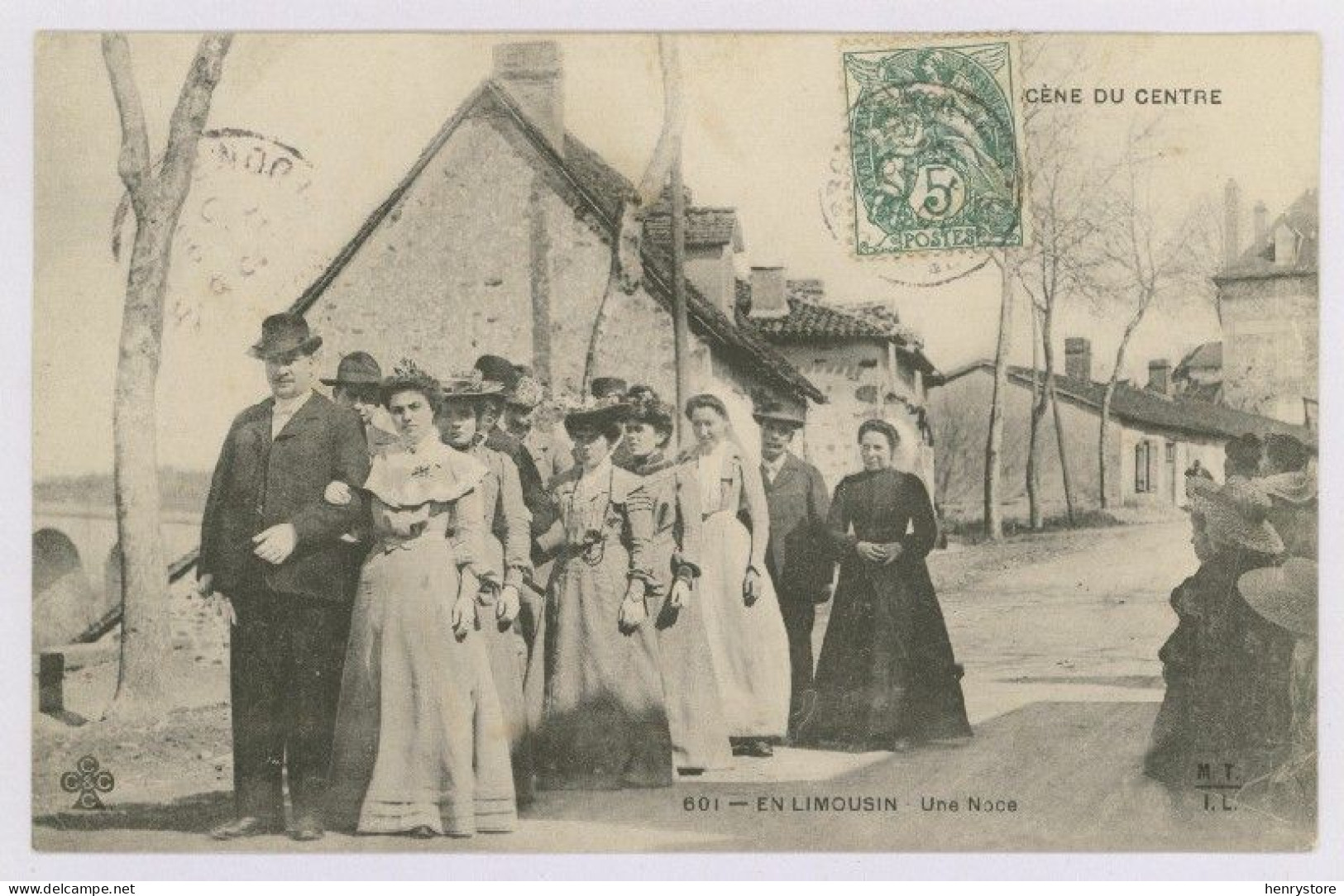 LIMOUSIN : Une Noce, 1907 (z4185) - Limousin