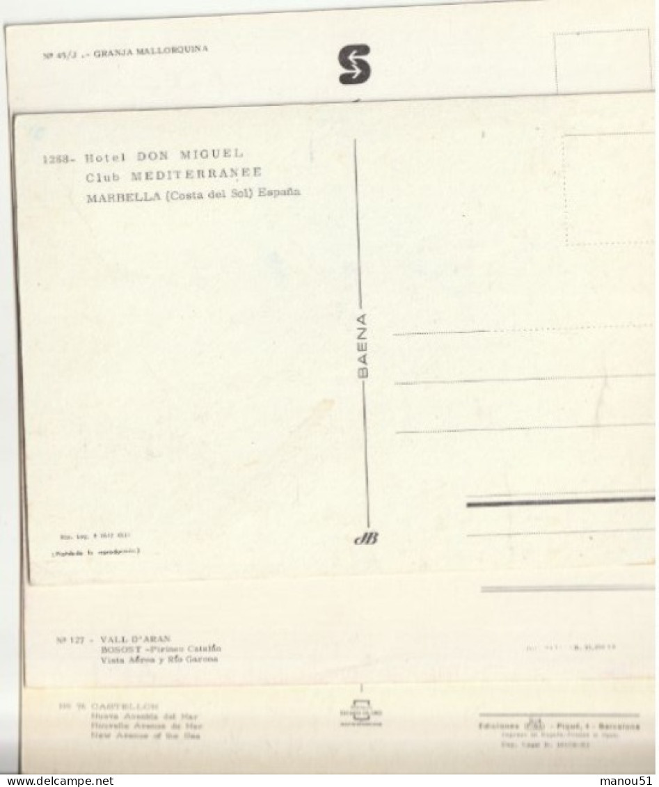 ESPAGNE - Lot De 8 CPSM - Other & Unclassified