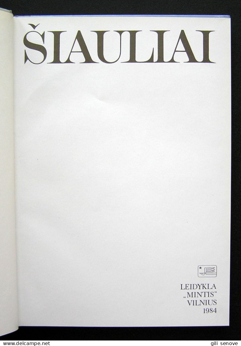 Lithuanian Book / Šiauliai 1984 - Cultura
