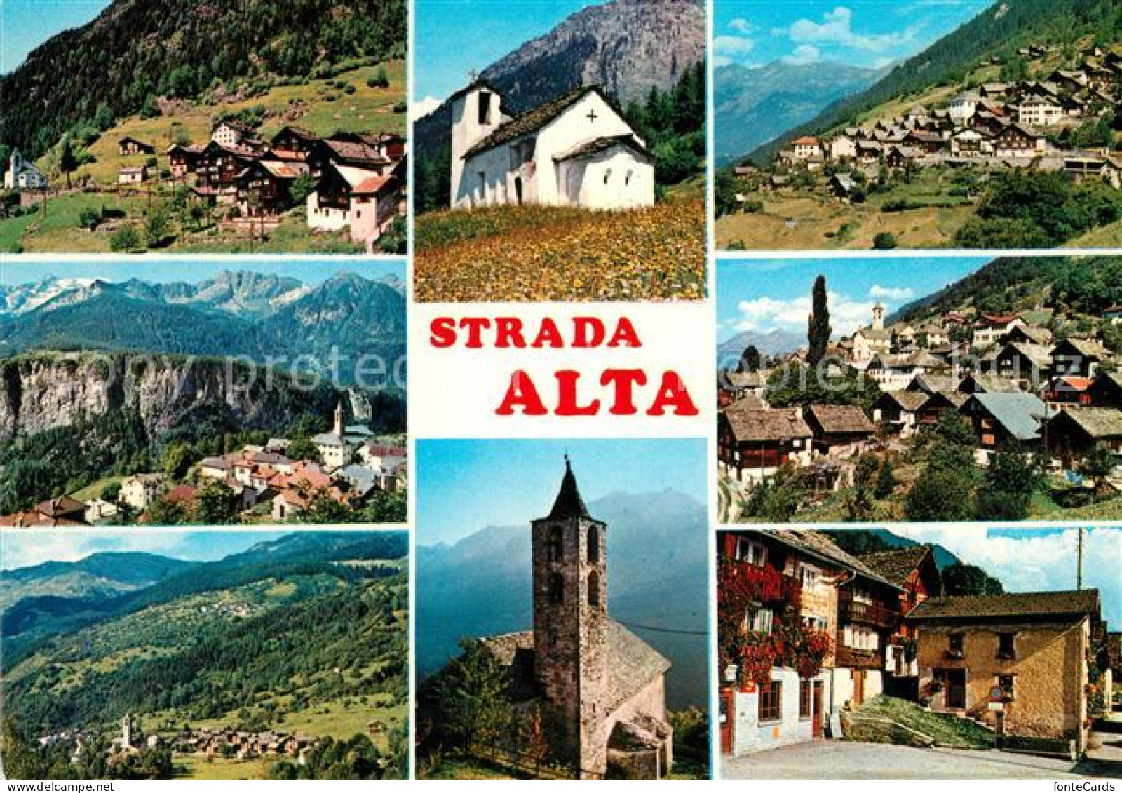 13300507 Altanca Bergdoerfer Entlang Der Strada Alta Altanca - Other & Unclassified