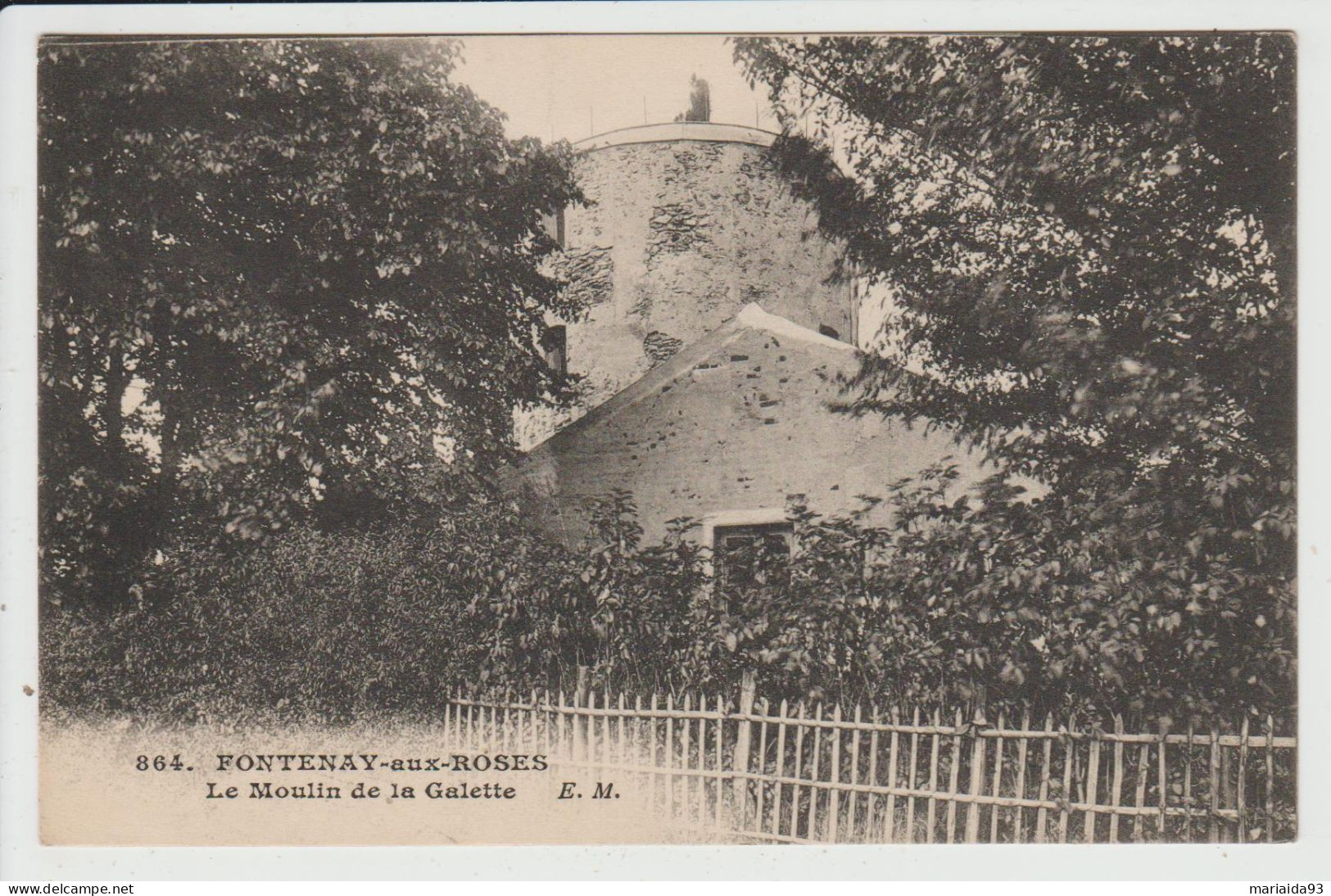 FONTENAY AUX ROSES - HAUTS DE SEINE - LE MOULIN DE LA GALETTE - Fontenay Aux Roses