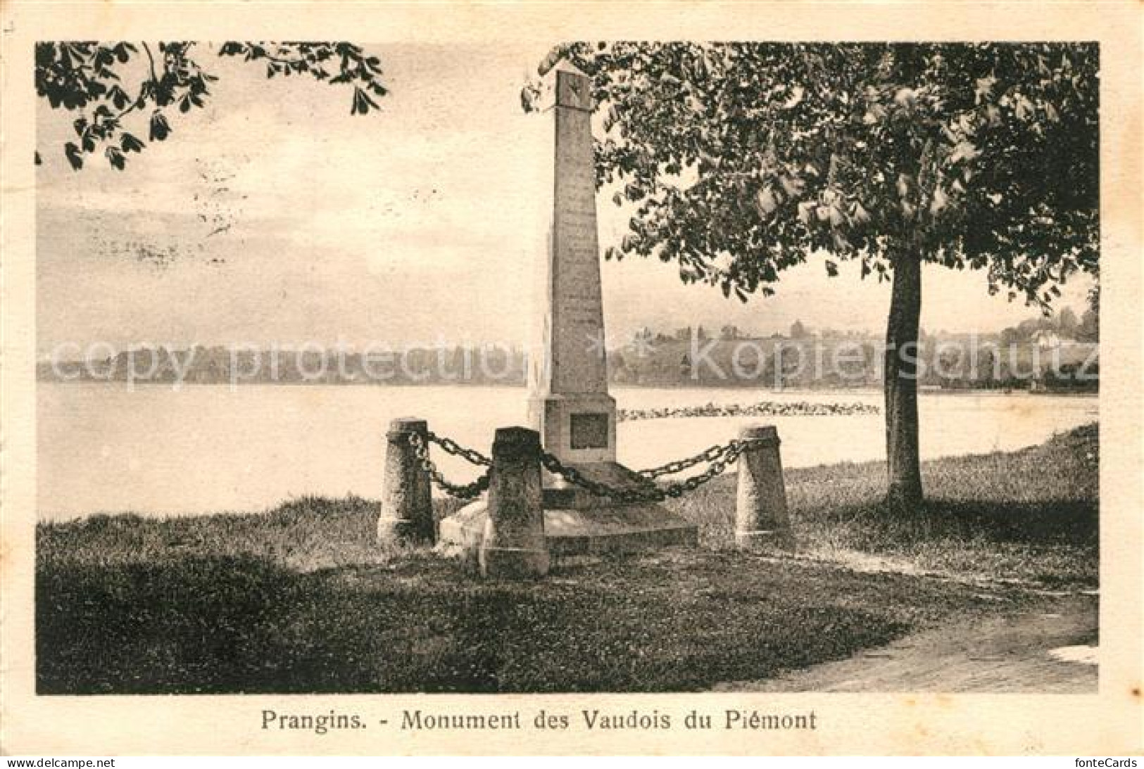 13300459 Prangins Monument Des Vaudois Du Piémont Prangins - Other & Unclassified