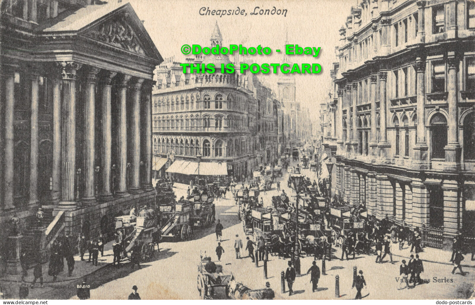 R355602 London. Cheapside. Valentine Series. Postcard. 1905 - Altri & Non Classificati