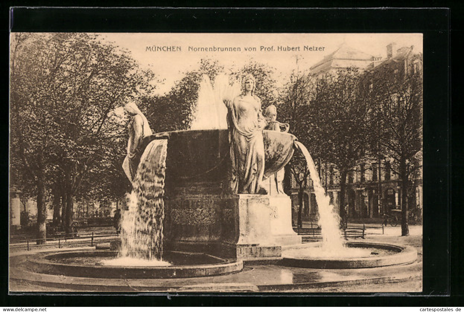 AK München, Nornenbrunnen Von Prof. Hubert Netzer Am Karlsplatz  - Muenchen