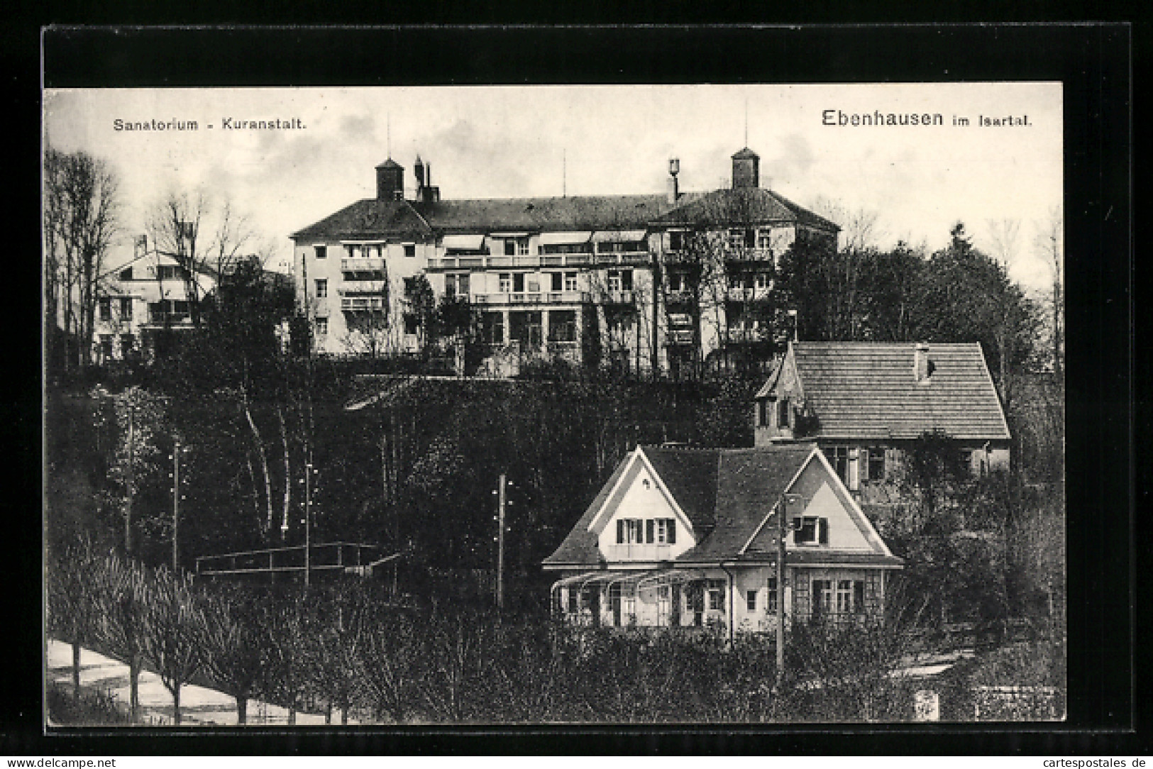 AK Ebenhausen /Isartal, Sanatorium Mit Umgebung  - Autres & Non Classés