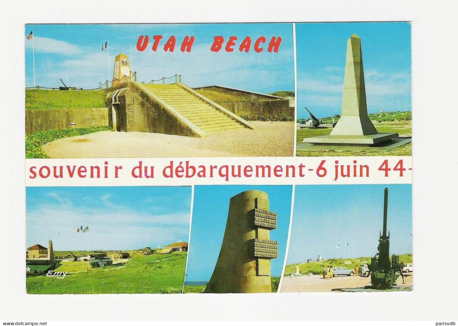 SAINTE-MARIE-DU-MONT - UTAH BEACH - Souvenir Du Débarquement - 6 Juin 44  (FR 20.069) - Other & Unclassified