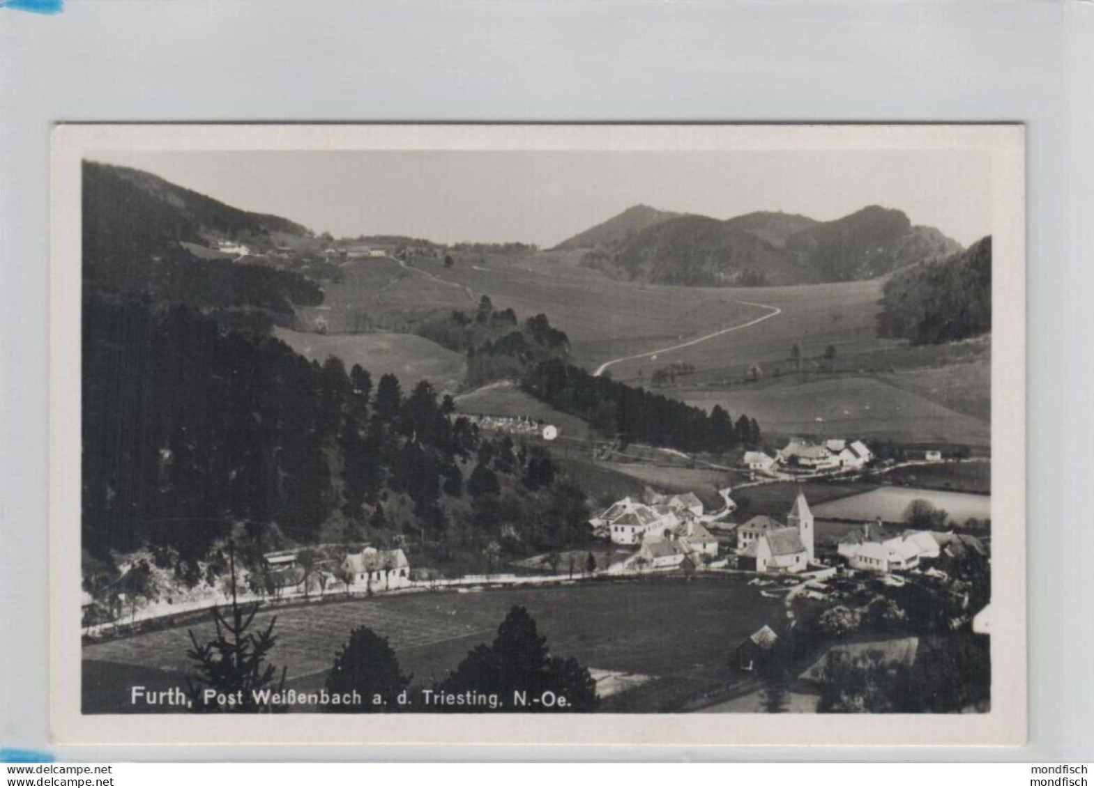 Furth - Post Weißenbach An Der Triesting 1937 - Sonstige & Ohne Zuordnung