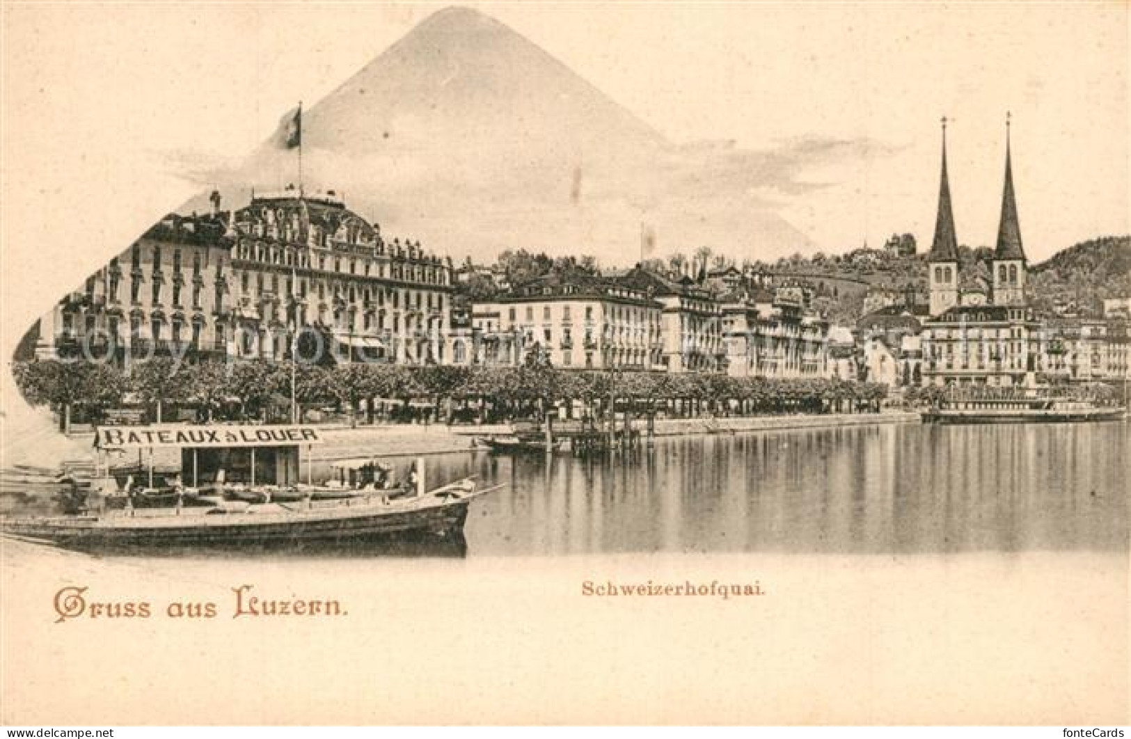 13299639 Luzern LU Schweizerhofquai Luzern LU - Autres & Non Classés