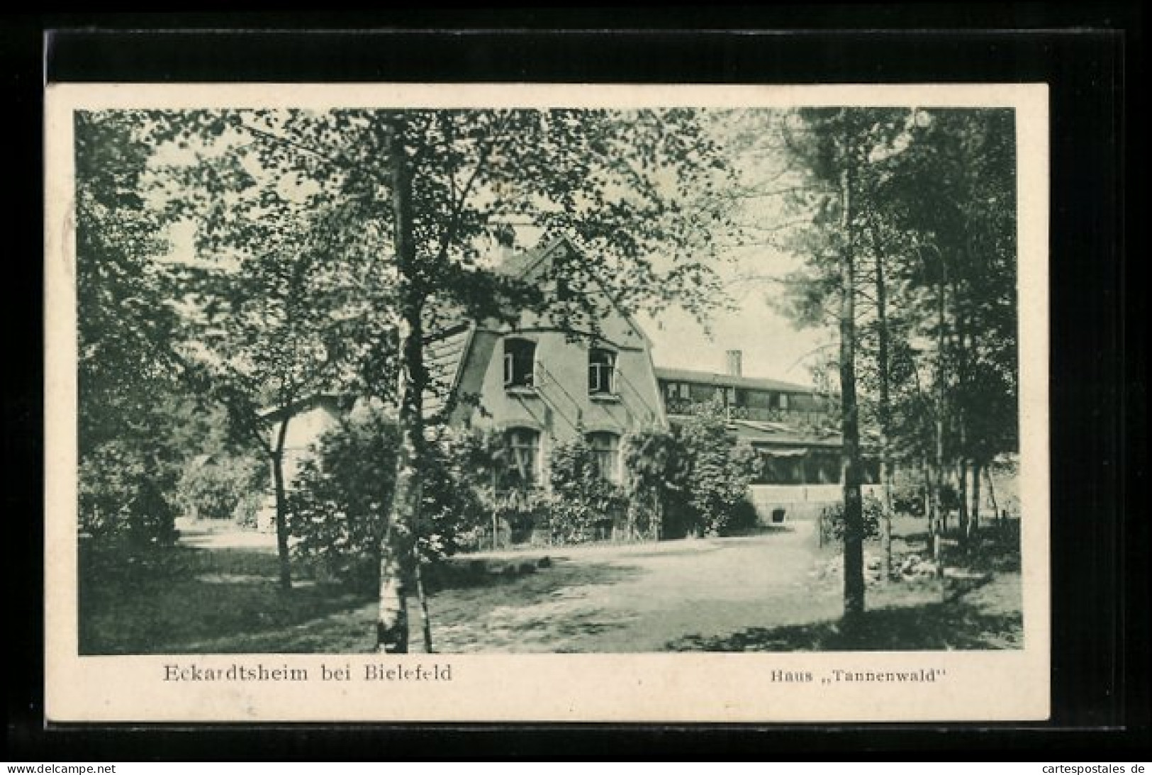 AK Eckardtsheim-Bez. Minden, Haus Tannenwald  - Minden