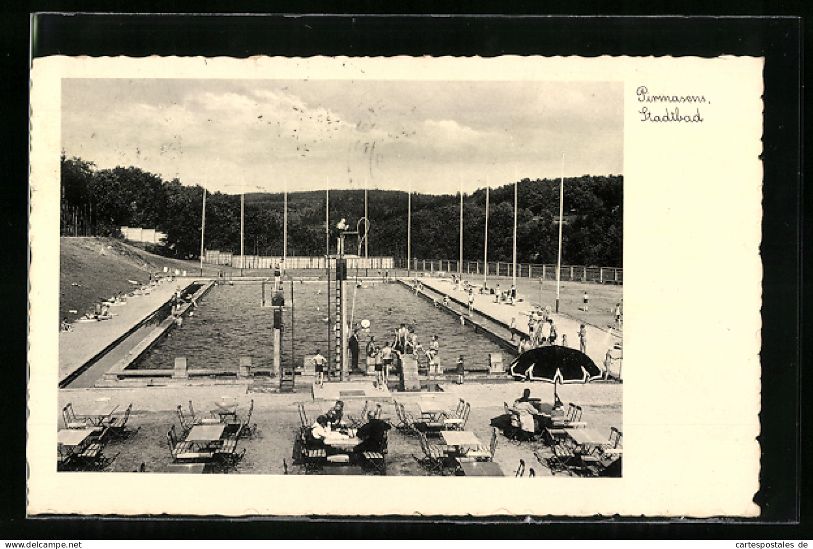 AK Pirmasens, Blick Auf Stadtbad  - Pirmasens