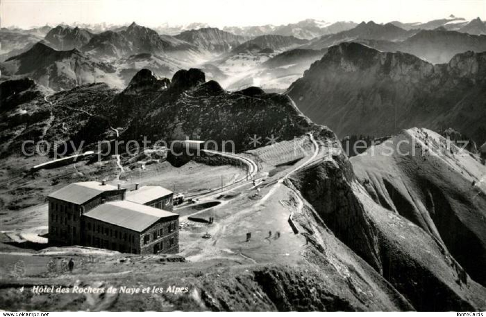 13299229 Caux VD Hotel Des Rochers De Naye Et Les Alpes Caux VD - Altri & Non Classificati