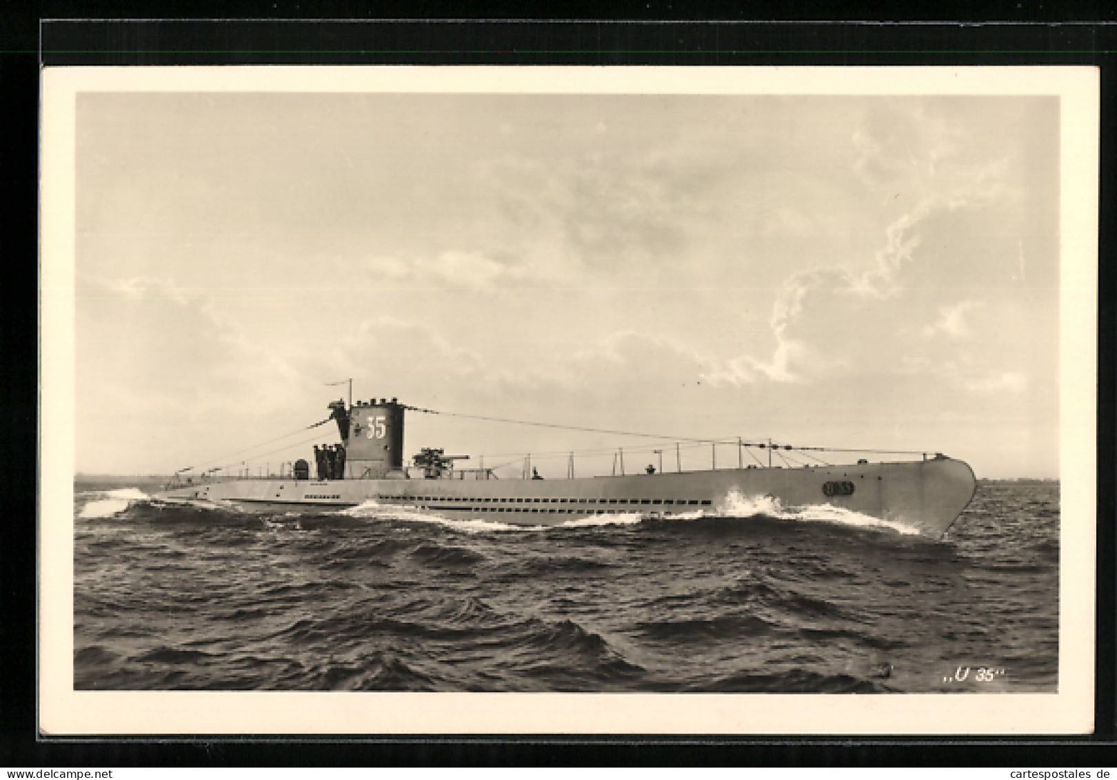 AK U-Boot U35 Auf Feindfahrt  - Oorlog