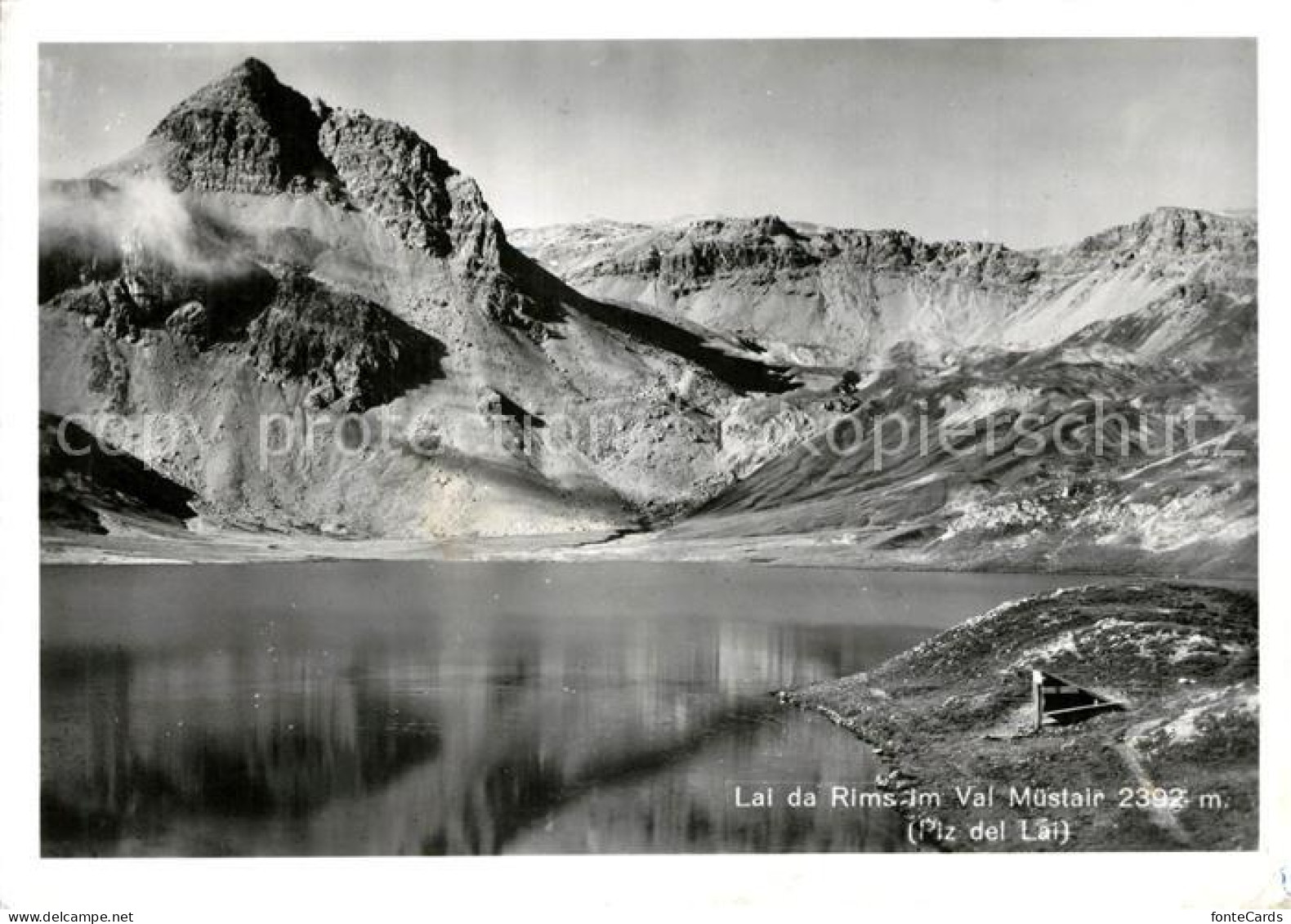 13298789 Val Muestair Lai Da Rims Piz Del Lai Bergsee Alpen Val Muestair - Autres & Non Classés