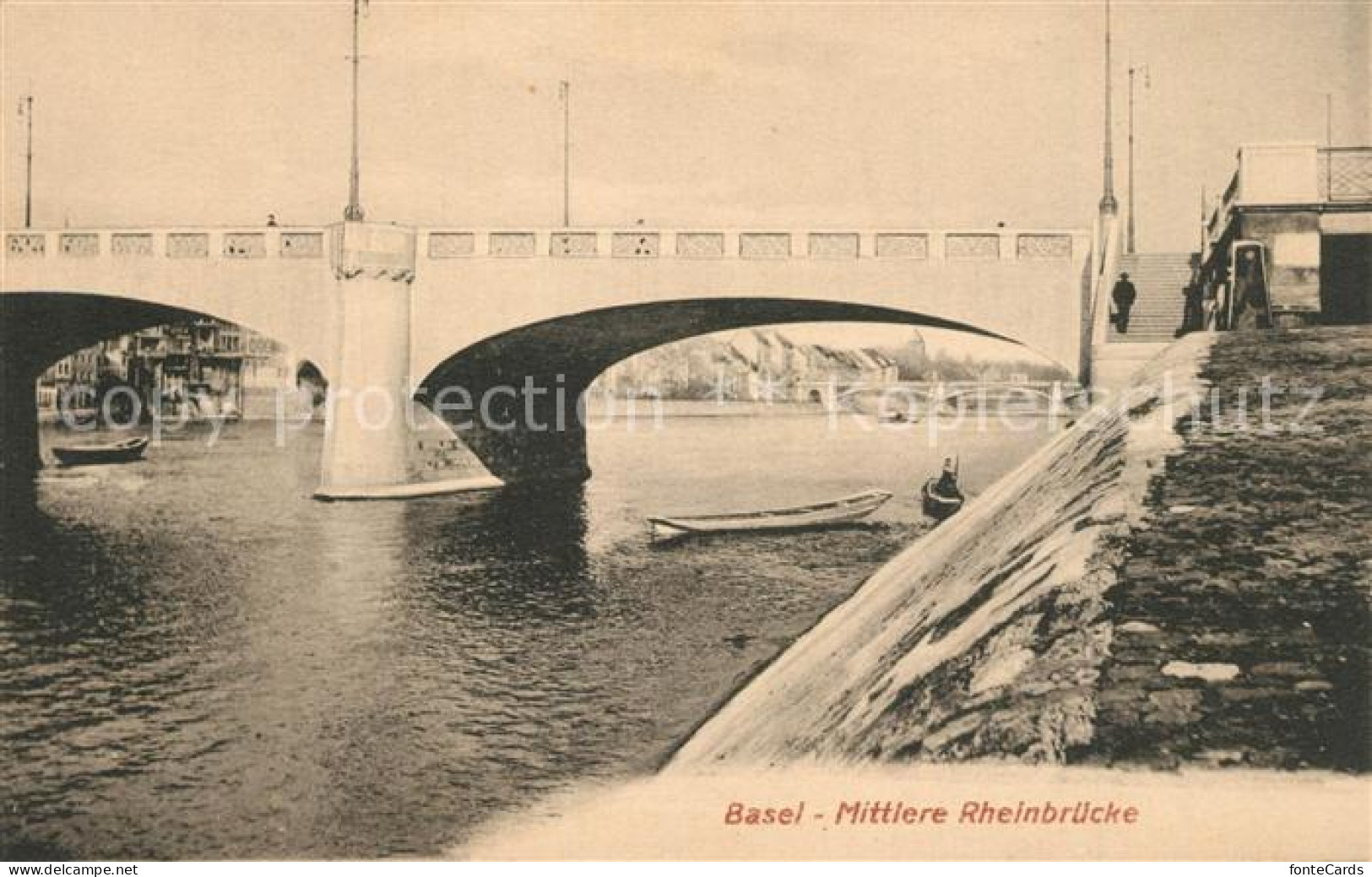 13298377 Basel BS Mittlere Rheinbruecke Basel BS - Altri & Non Classificati