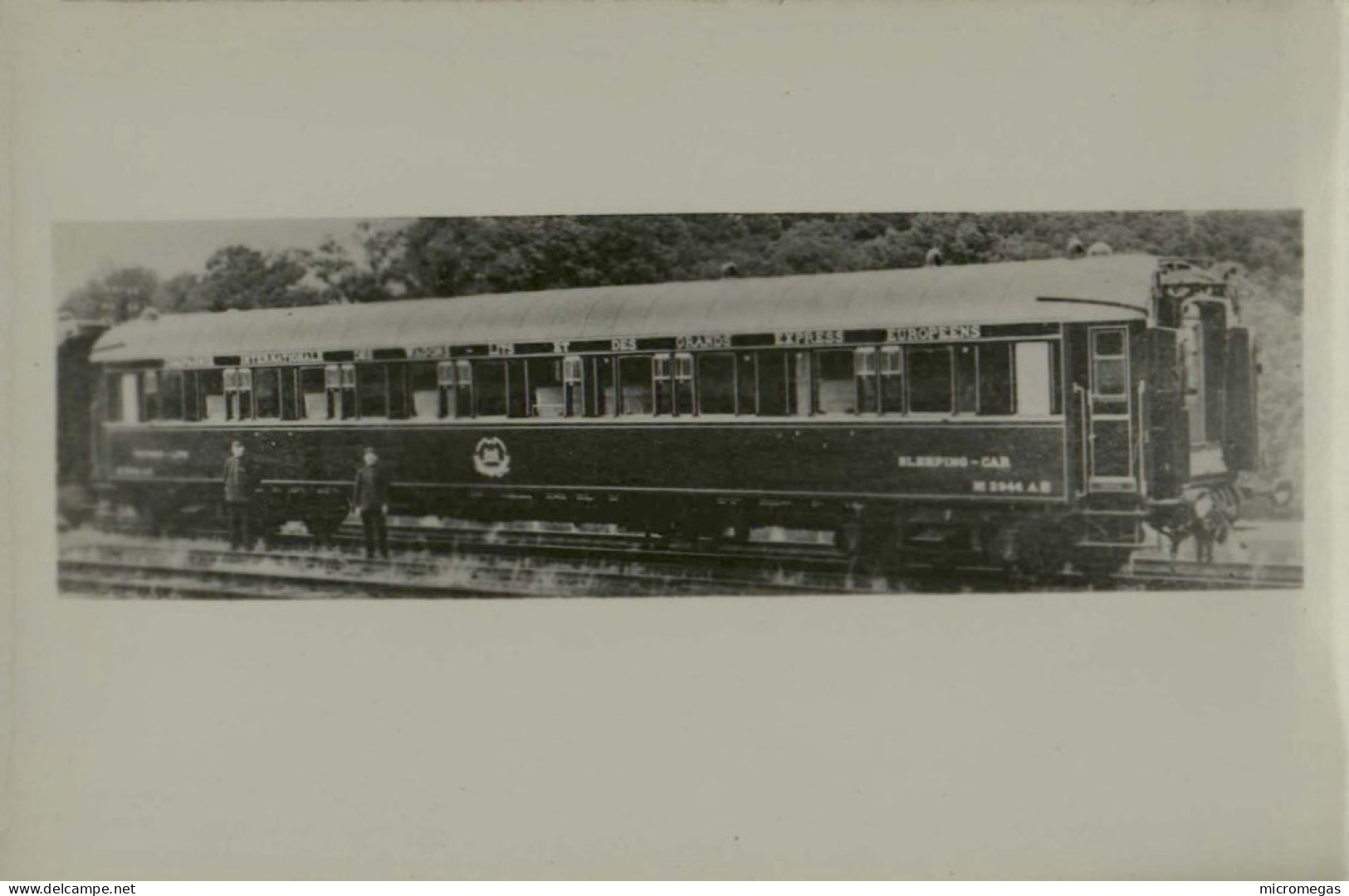 Reproduction - Wagon-lits 2946, 1926-27 - Trains