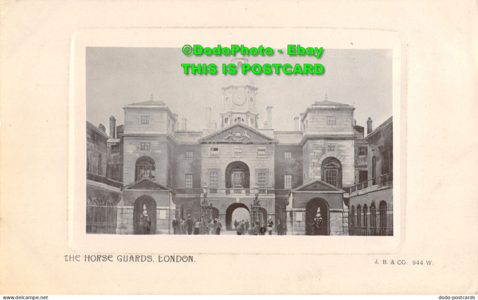 R355776 London. The Horse Guards. J. Beagles. Beagles Post Cards - Otros & Sin Clasificación