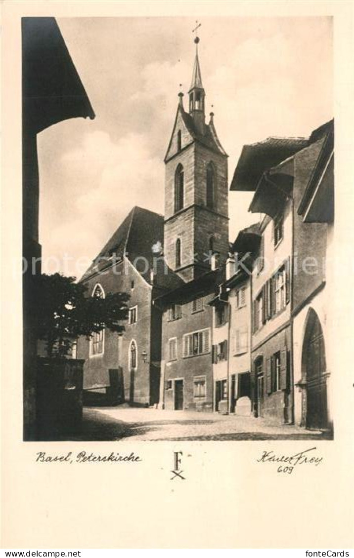 13297927 Basel BS Peterskirche Basel BS - Other & Unclassified