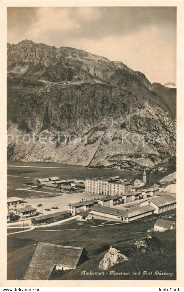 13297859 Andermatt Kasernen Und Fort Baezberg Andermatt - Other & Unclassified