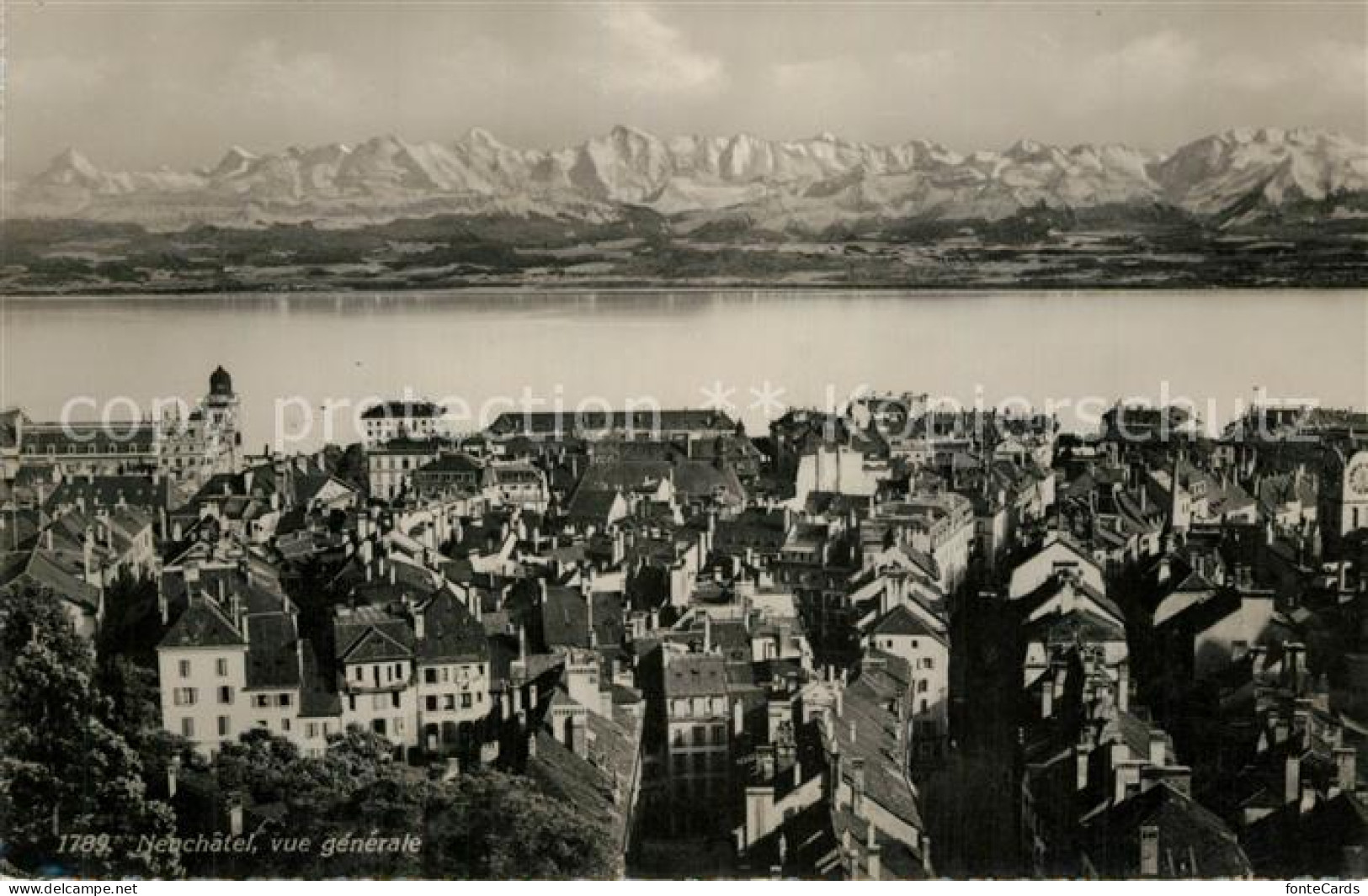 13297819 Neuchatel NE Vue Generale Neuchatel NE - Andere & Zonder Classificatie