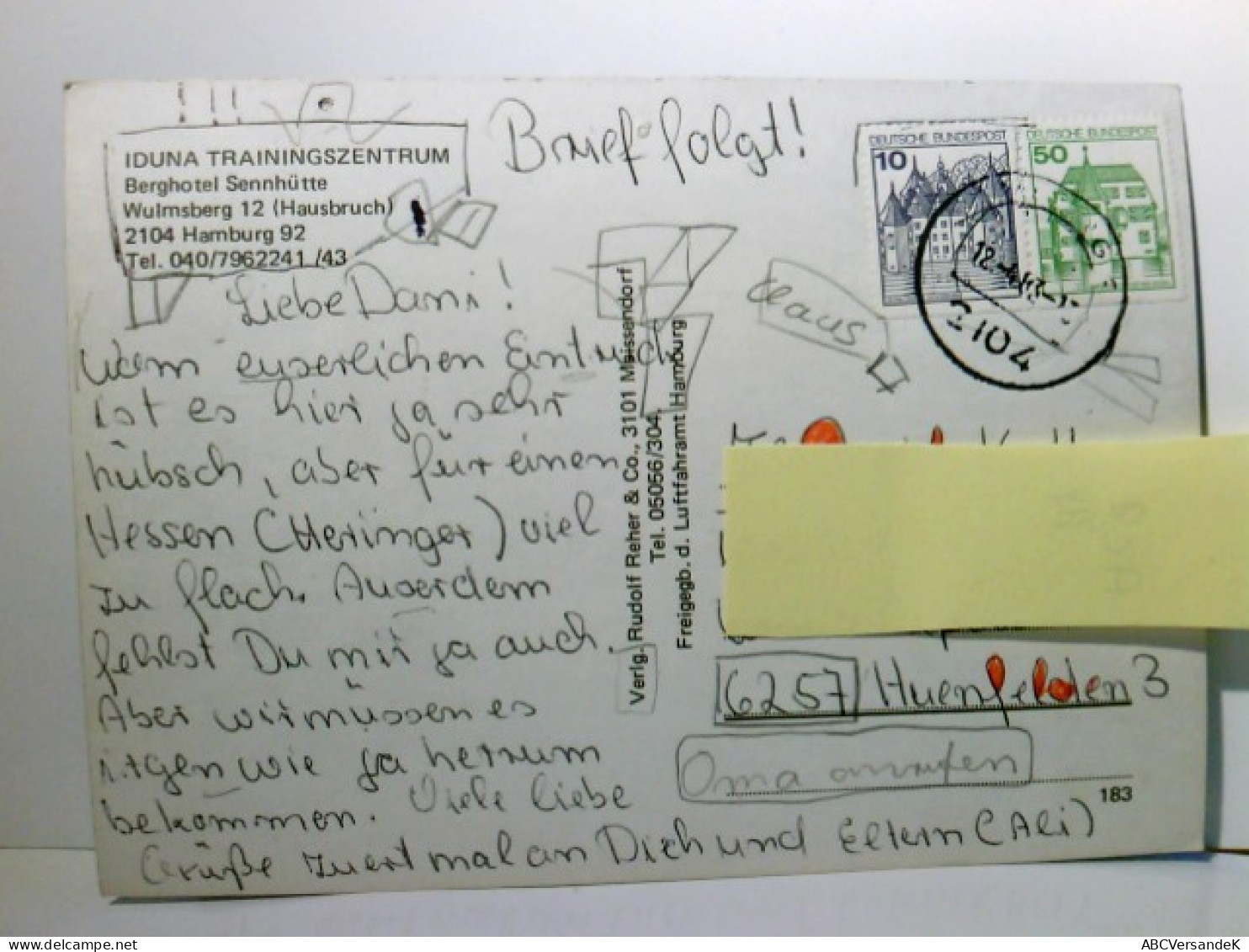 Berlin. Blub - Badeparadis. Alte Ansichtskarte / Postkarte Farbig, Ungel. Ca 80ger Jahre ?. 3 Ansichten Vom Ba - Sonstige & Ohne Zuordnung